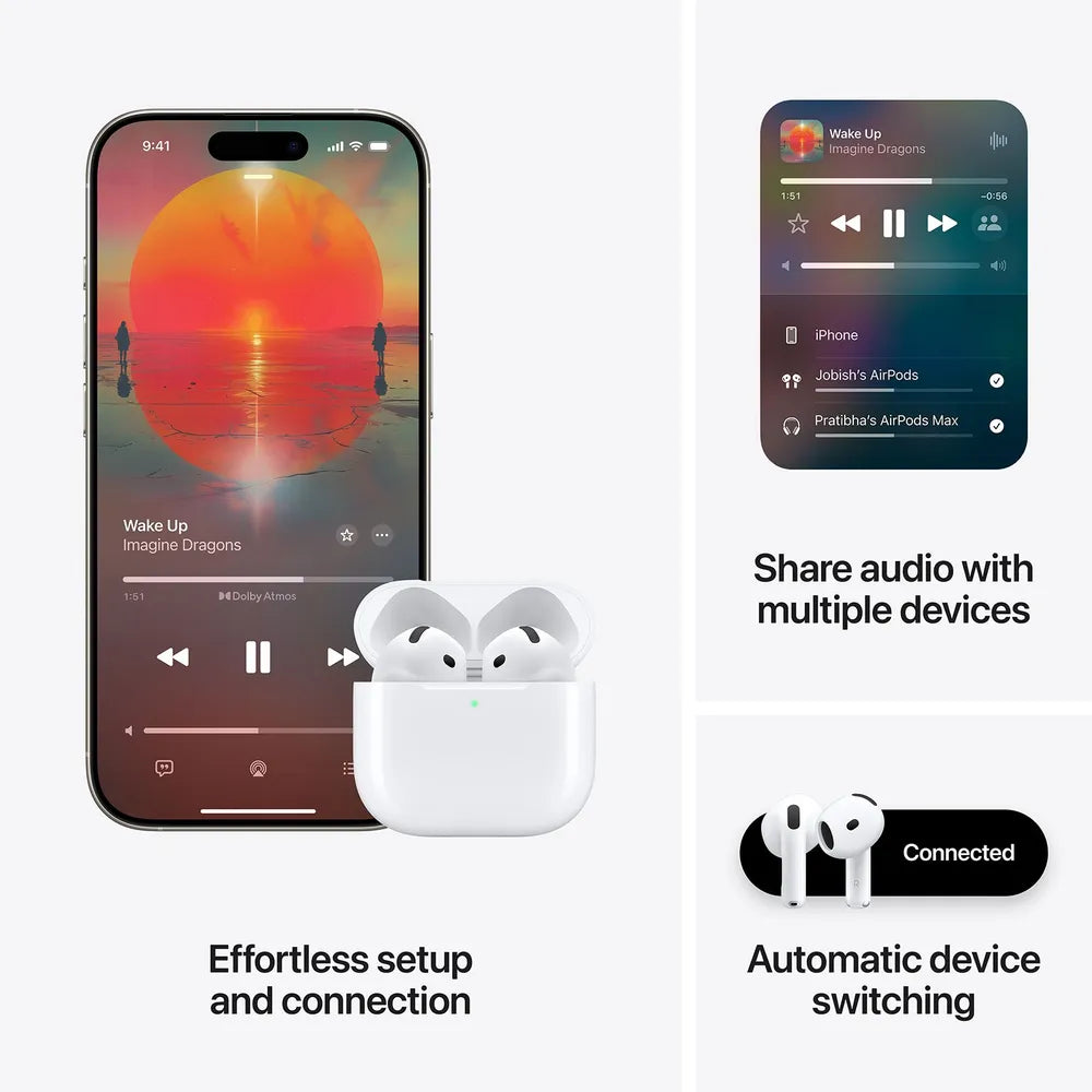 Apple AirPods 4 Active Noise Cancellation with Charging Case