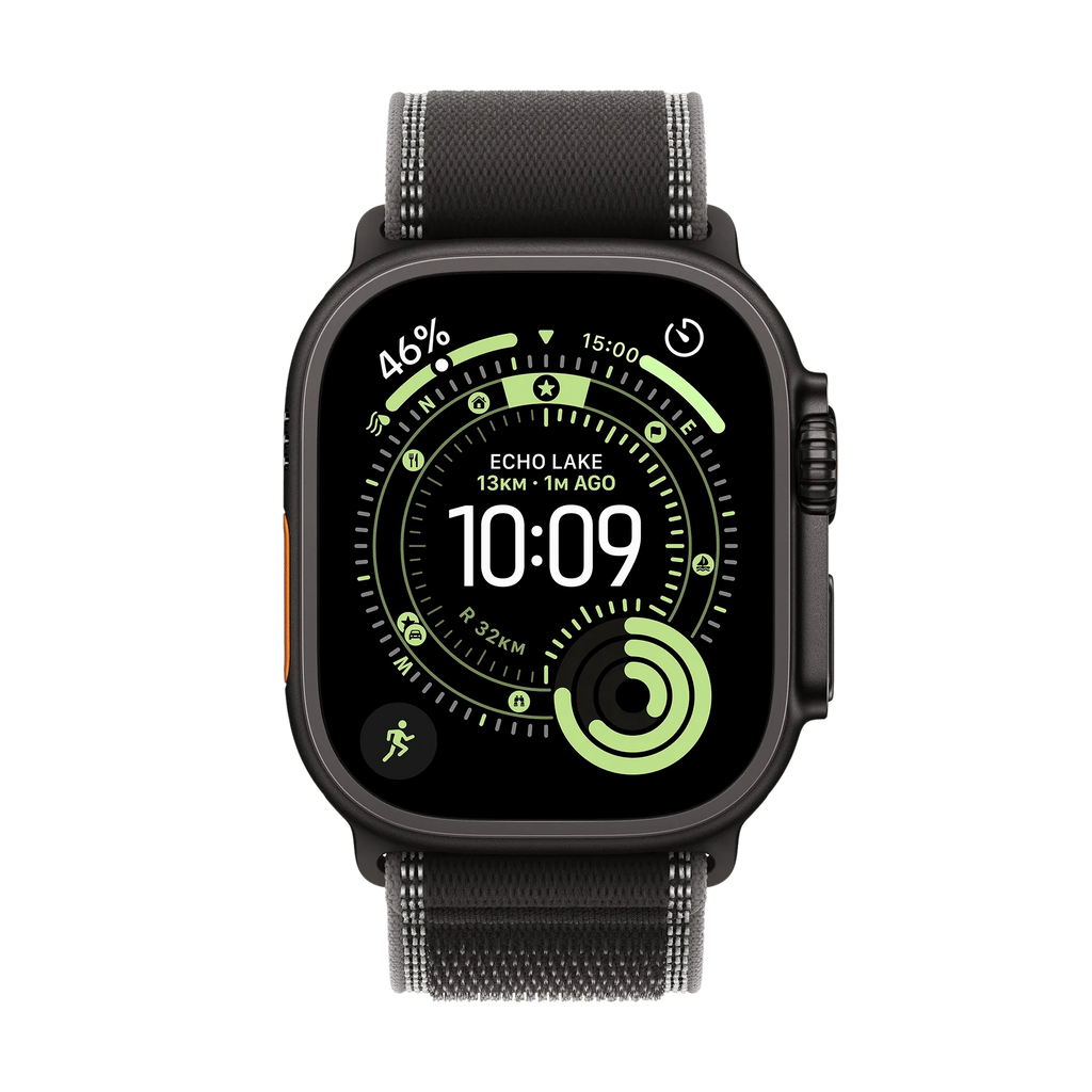 Apple Watch Ultra 3 GPS+Cellular with Black/Charcoal Trail Loop