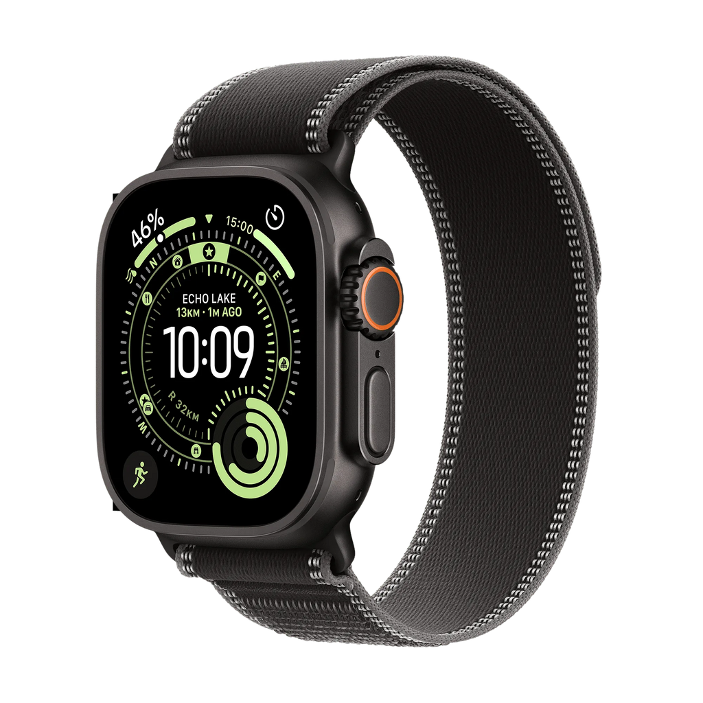 Apple Watch Ultra 3 GPS+Cellular with Black/Charcoal Trail Loop