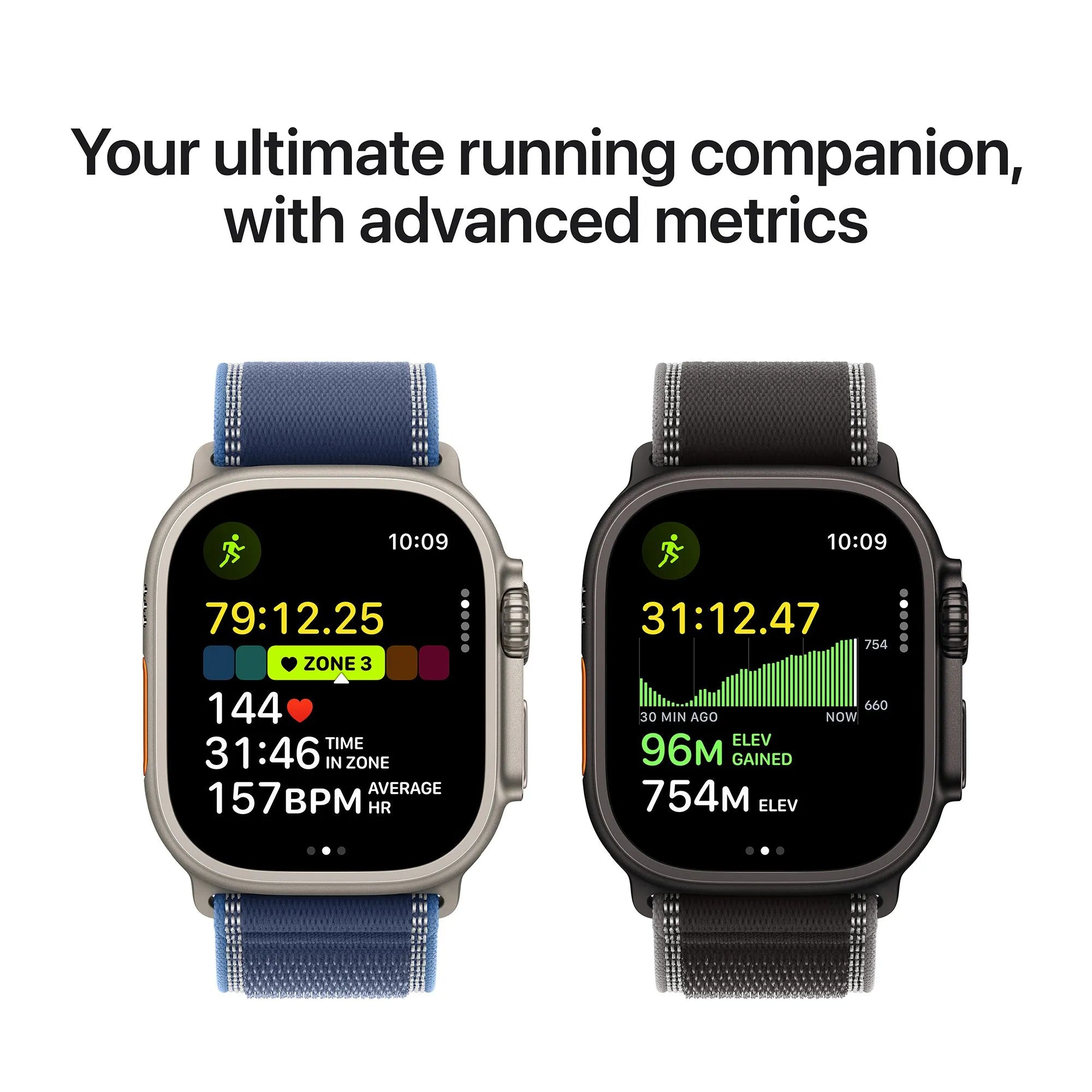 Apple Watch Ultra 3 GPS+Cellular with Black/Charcoal Trail Loop